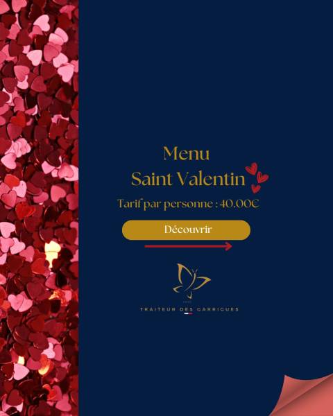 Menu saint Valentin montpellier 